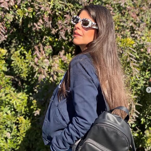 Poppy Lissiman STEVIE COW PRINT Black& White Sunglasses - (LIKE NEW!) - Picture 2 of 7